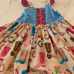 Eleanor Rose Cowgirl Dress Girls - Size 12